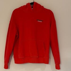 Doughbrik’s Pizza Red Logo Hoodie